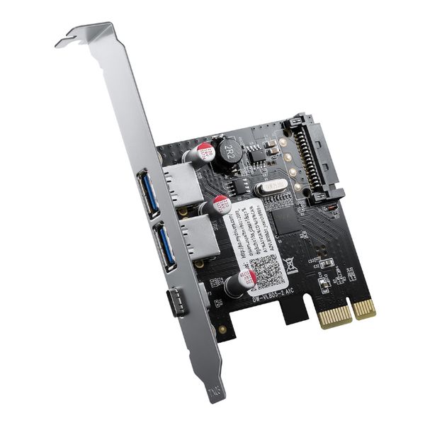 Orico 3 Port USB3.0|Type-C PCI-E Express Card