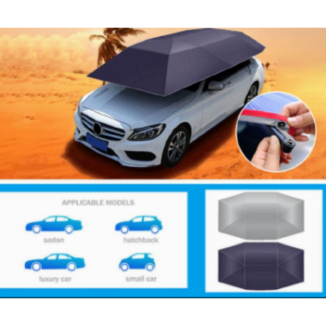 Portable car clearance shade