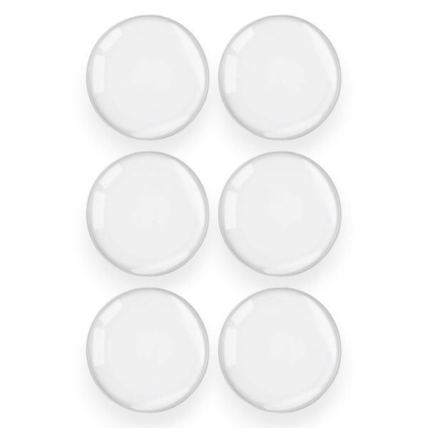 InvisiStop Anti-Shock Bedroom Silicone Door Knob Stopper Wall Protectors