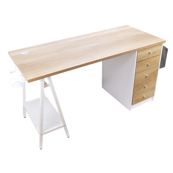 Nova Smart Office Desk with USB (2 × USB 3.1 Ports)