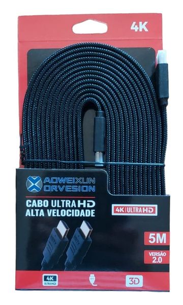 HDMI - High Speed 4K Digital Audio and Video Cable - 3 Meters