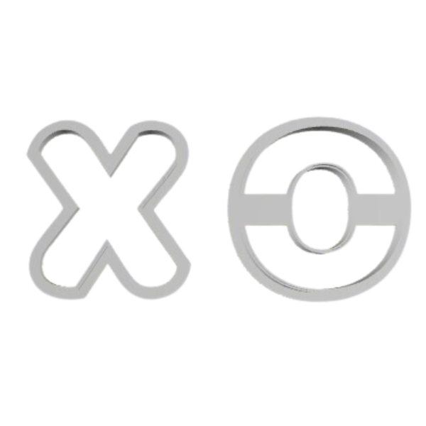 X O - Polymer Clay Cutter
