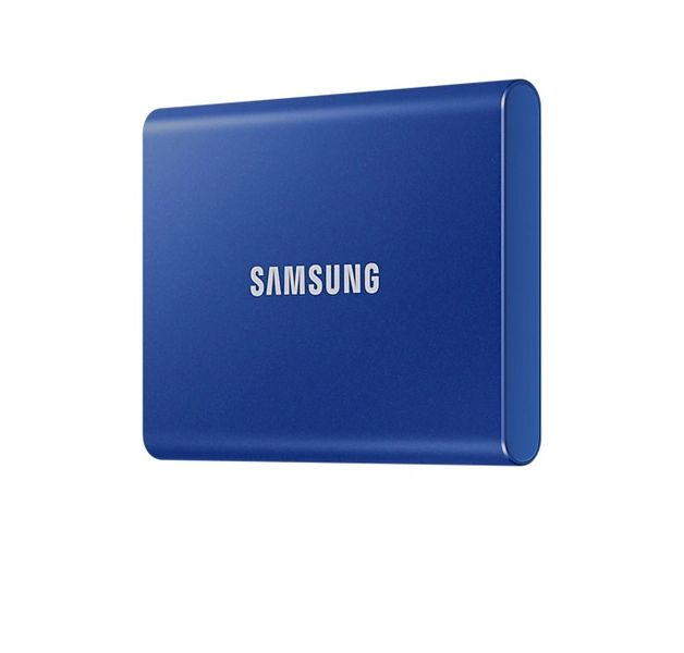 Samsung T7 1TB USB 3.2 Gen 2 Portable SSD - Blue