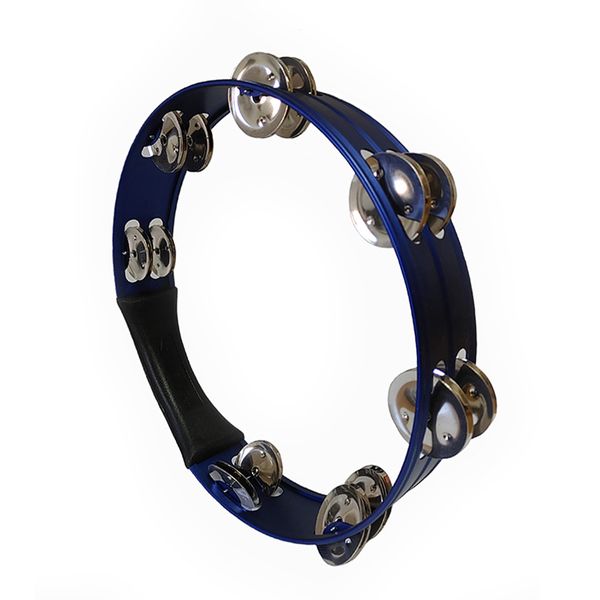 Reliance 10" Headless Aluminium Tambourine - Metallic Blue