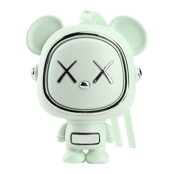Bear Shape Neck Fan Bladeless Green image