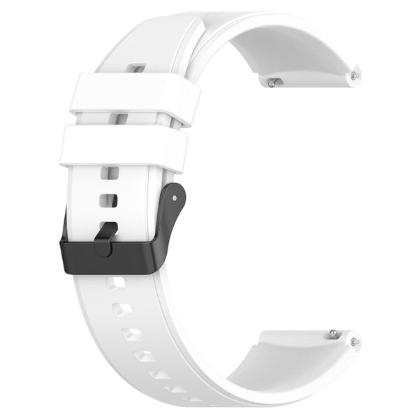 Silicone Strap Compatible With Huawei GT2 Pro - White