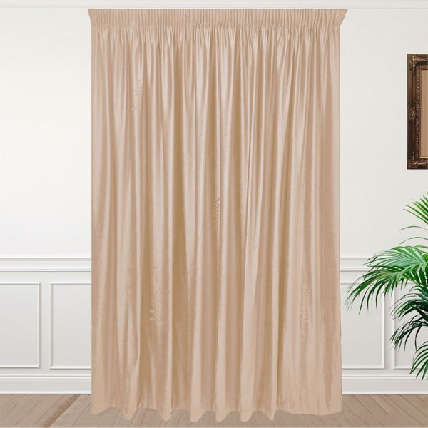 Velvet Dark Cream - Lined - Taped image