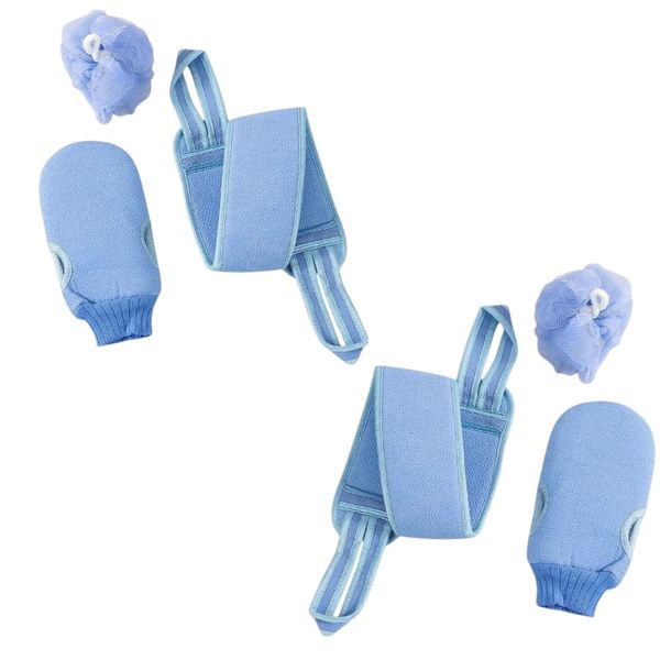 6 Piece - Exfoliating Bath &amp; Body Scrub Set