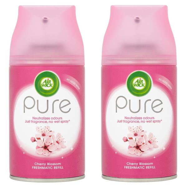 Airwick Pure Freshmatic Automatic Spray Refill Cherry Blossom - 2 x 250ml