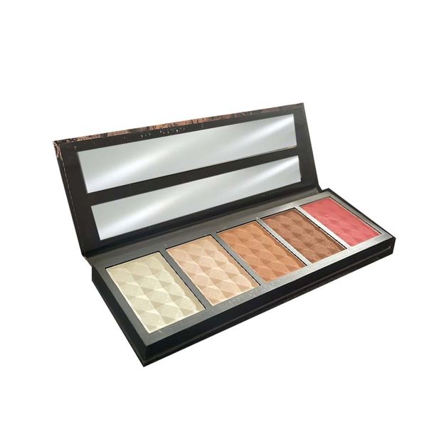 Professional Blush - Highlighting and Contour - 5 Piece Palette