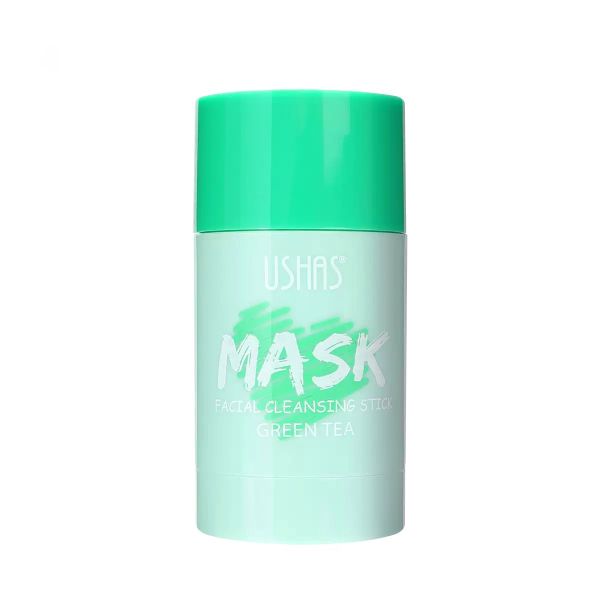 Ushas Green Tea Cleansing Clay Mask Stick Anti-Blackhead Anti-Acne 39g