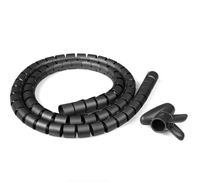 1.5m Cable Management Sleeve - Black