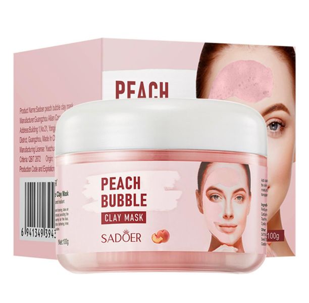 Sadoer Deep Pore-Cleansing Bubble Mud Facial Mask