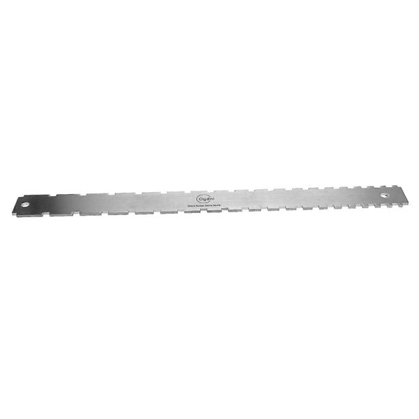 434mm Guitar Straight Edge - Notched Neck Tool