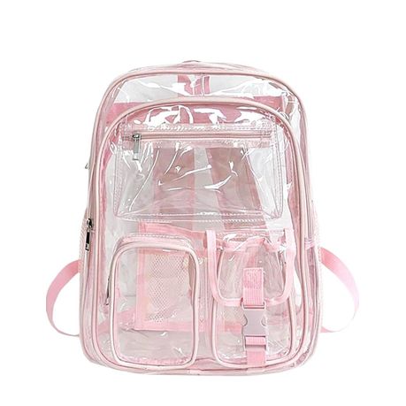 Transparent School Backpacks Image