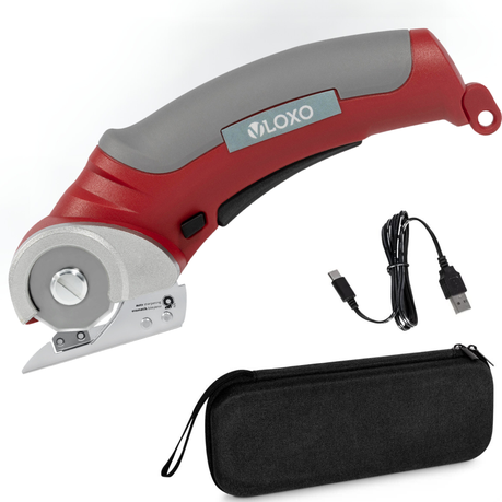 Rechargeable Cordless Electric Scissors Multifunctional Rotary