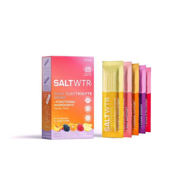 SaltWTR 8's, Variety Pack, Sugar-free Electrolytes,Clean Hydration