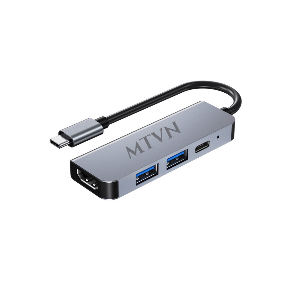 MTVN Technologies 4-in-1 Type C Hub Multi-Function Adapter HDMI, USB 3. ...