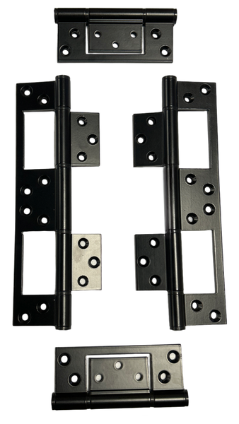 2 Double Hinge Flush 204 &amp; 2 Single Hinge Flush 104 Combo