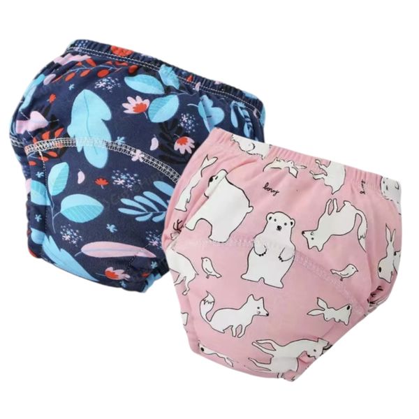 Toddler Training Pants 2 Pack Bear/Leaves