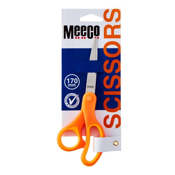 Meeco Executive Neon Scissors - 170mm - Orange