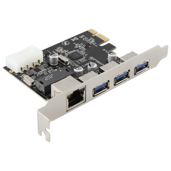 Pcie Slot To Rj45 Usb 3 0 Pcie With Gigabit Ethernet Express Adapter