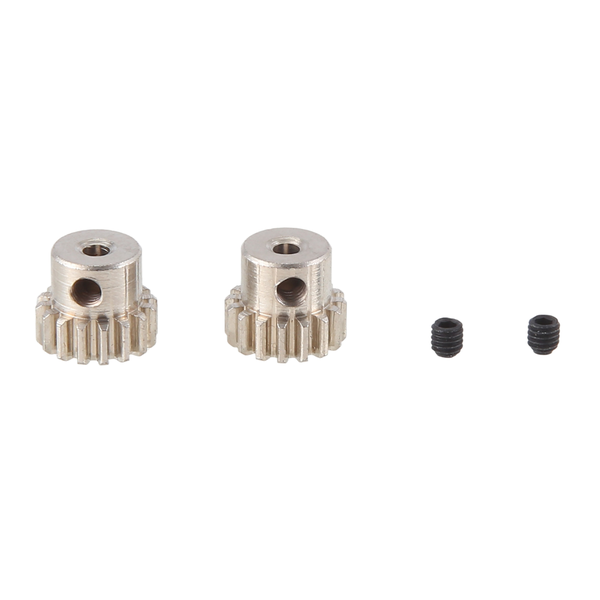 2.3Mm Shaft Pinion Motor Gear 48Dp M0.6 M0.8 for 1/12 1/16 Rc Car 16T