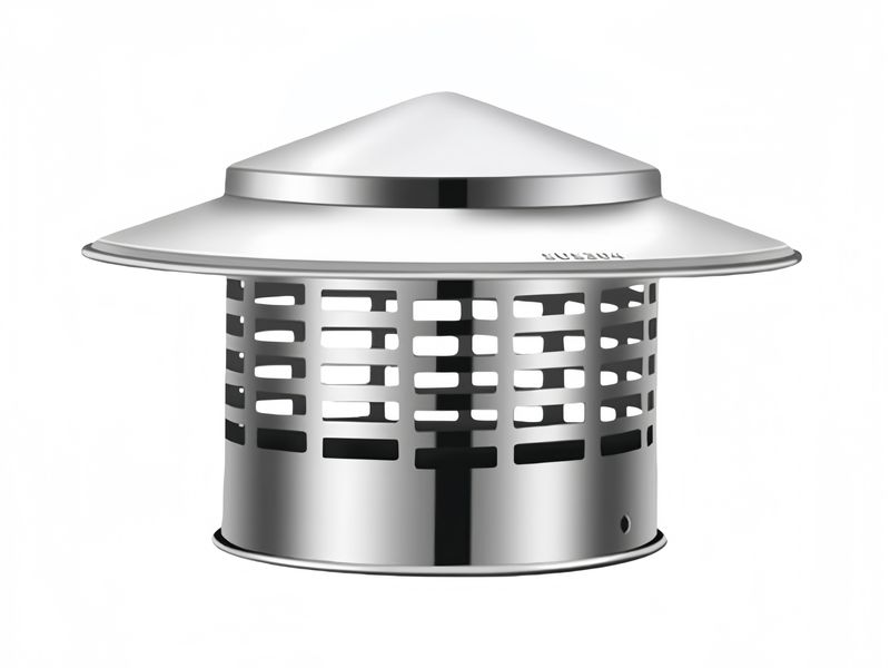 110MM/4inch Stainless Steel Chimney Caps, Fireplace Protective Covers