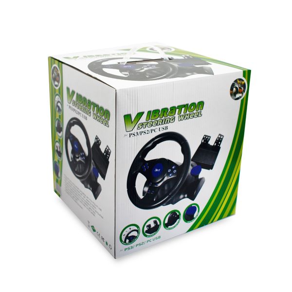 Racing Steering Wheel Controller Compatible with Switch/Xbox/PS4/PS2/PS3/PC