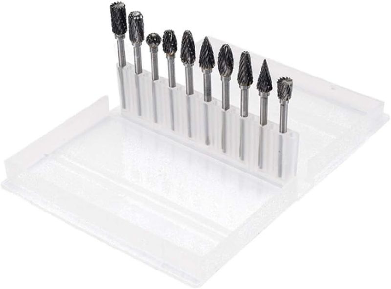 The CarveForce 10-Piece Precision Burr Set