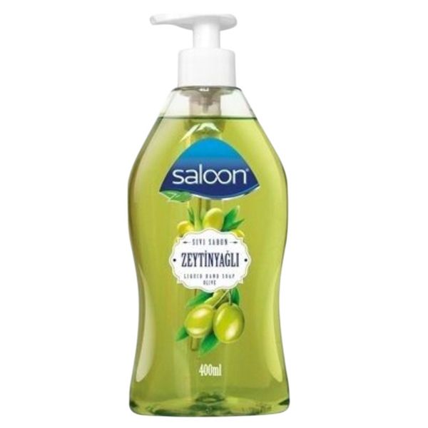 Saloon Liquid Hand Wash Soap - Olive - 400ml