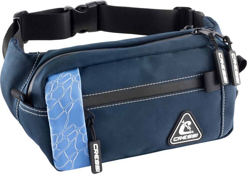Cressi Koala Pouch Blue - Comfortable Sports Waist Bag for Multiple Uses