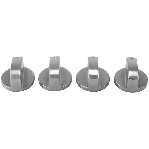 4 Pieces Metal Knob Gas Cooker Stove Knobs for the Kitchen 6mm