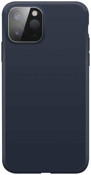 XQISIT Silicone Anti Bacterial Case for iPhone 12 Mini - Blue