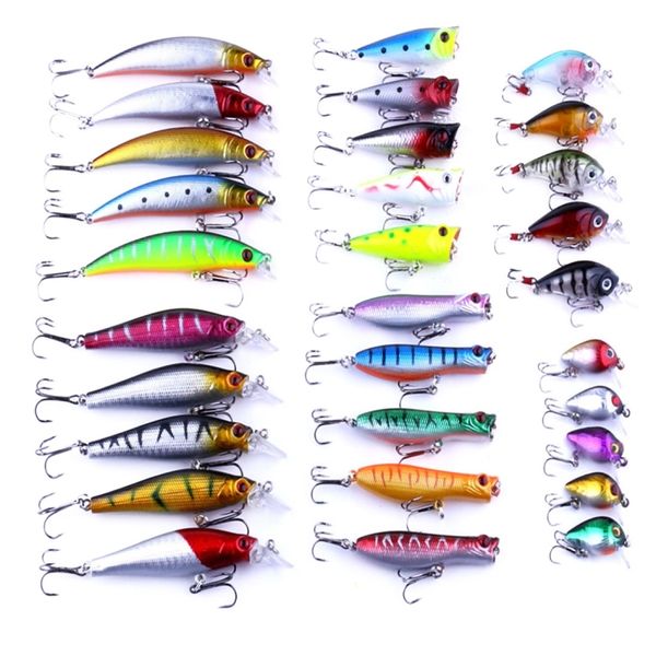 Fishing Lure Hard Bait 30pce Minnow set OG-1139