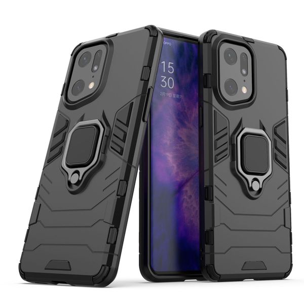 Phone Case compatible with Oppo Find X5 Pro Shockproof Bumper with Holder