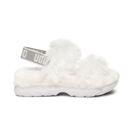 UGG Fluff Sugar Sandal White Shop Today. Get it Tomorrow