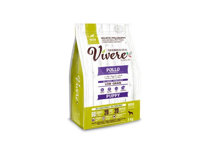 Vivere Medium Puppy Chicken 3kg