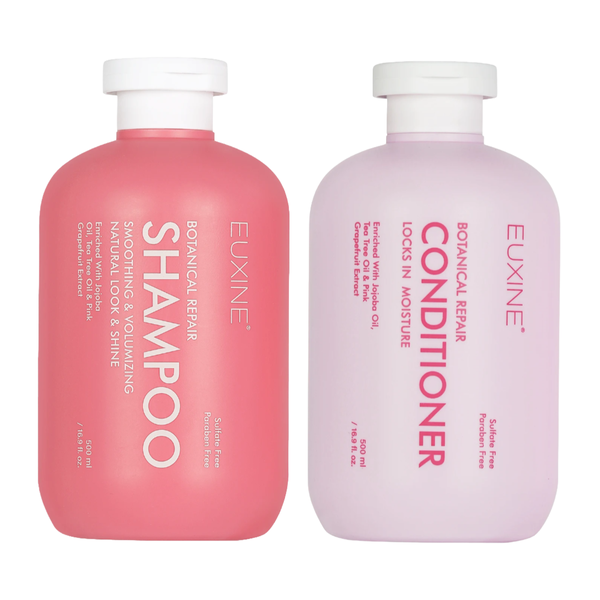 EUXINE Botanical Repair 500mL Shampoo &amp; Conditioner - Volumize &amp; Soothe
