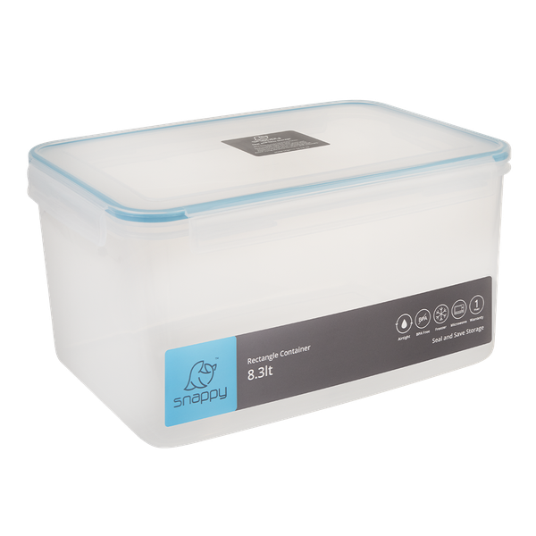 Snappy - Rectangular Food Storage Container - 8.3 Litre