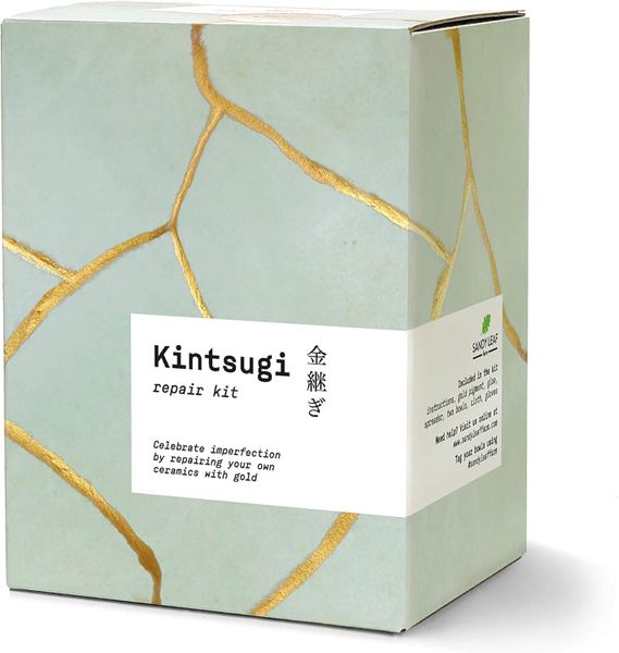 Kintsugi Repair Kit - Repair Your Own Ceramics with Gold Powder