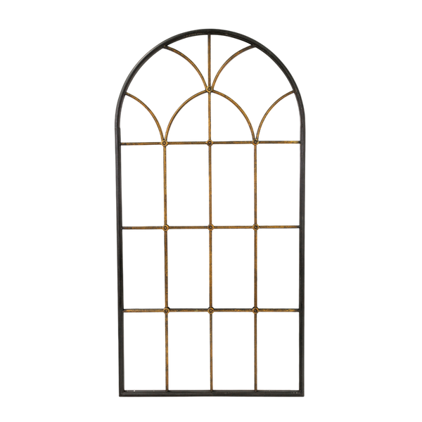 Hadley Black And Gold Mirror