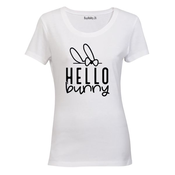 Hello Bunny - Easter - Ladies - T-Shirt