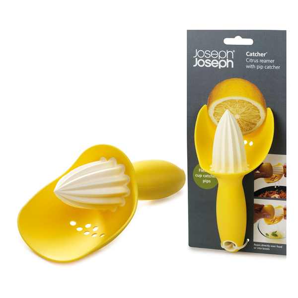 Joseph Joseph - Catcher Citrus Reamer - Yellow