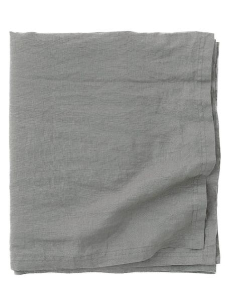 Light Grey Linen Tablecloth 6-8 seater (145cmx250cm)