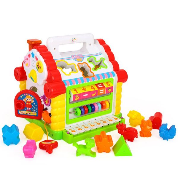 Puzzle Shaped Building Block Pairing, Lighting, Music, and Smart House