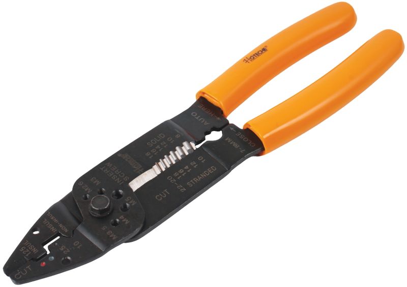 Hoteche 230mm Heavy Duty Multifunctional Wire Stripper and Crimper