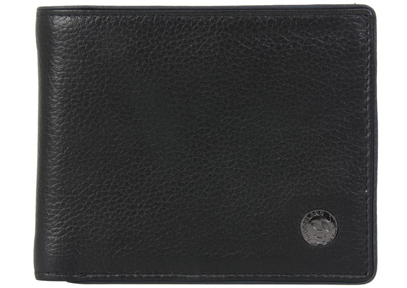 Woodland Men's Leather Black Wallet W-539004
