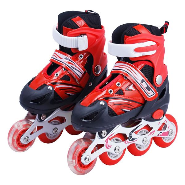 Adjustable Children Four-Wheel Roller Skating Shoes