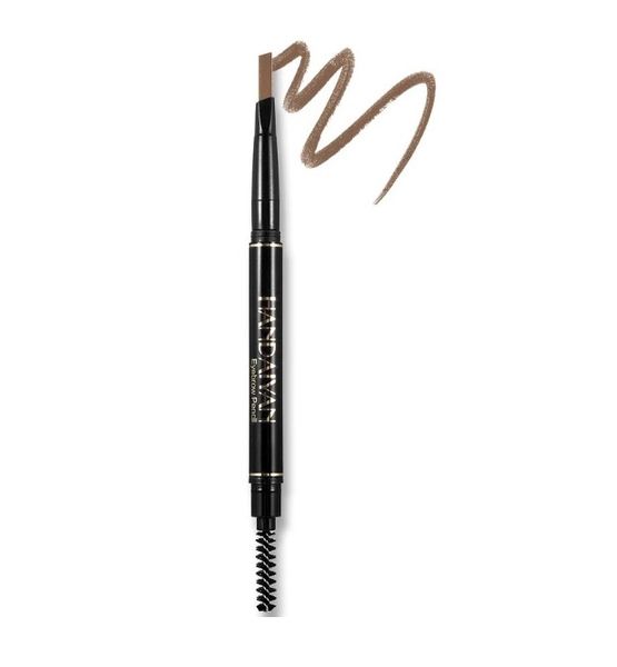 Dual Ended Eyebrow Pen and Brush - Brown